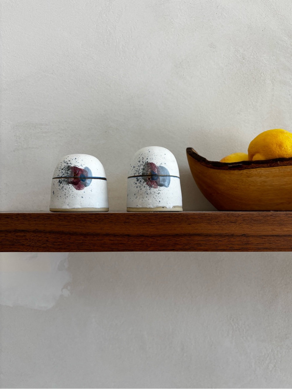Handmade Pottery Salt and Pepper Shakers